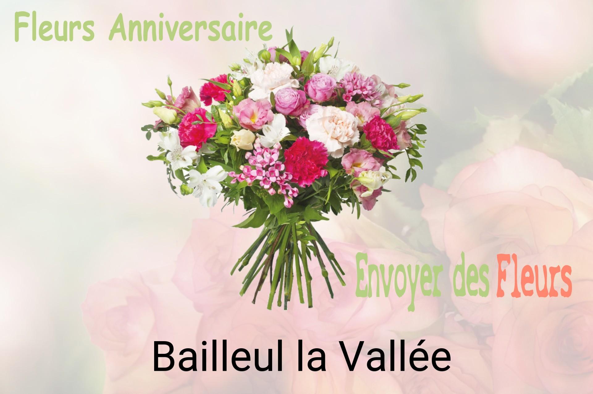 Bouquet de fleurs d’anniversaire livré à Bailleul-la-Vallée