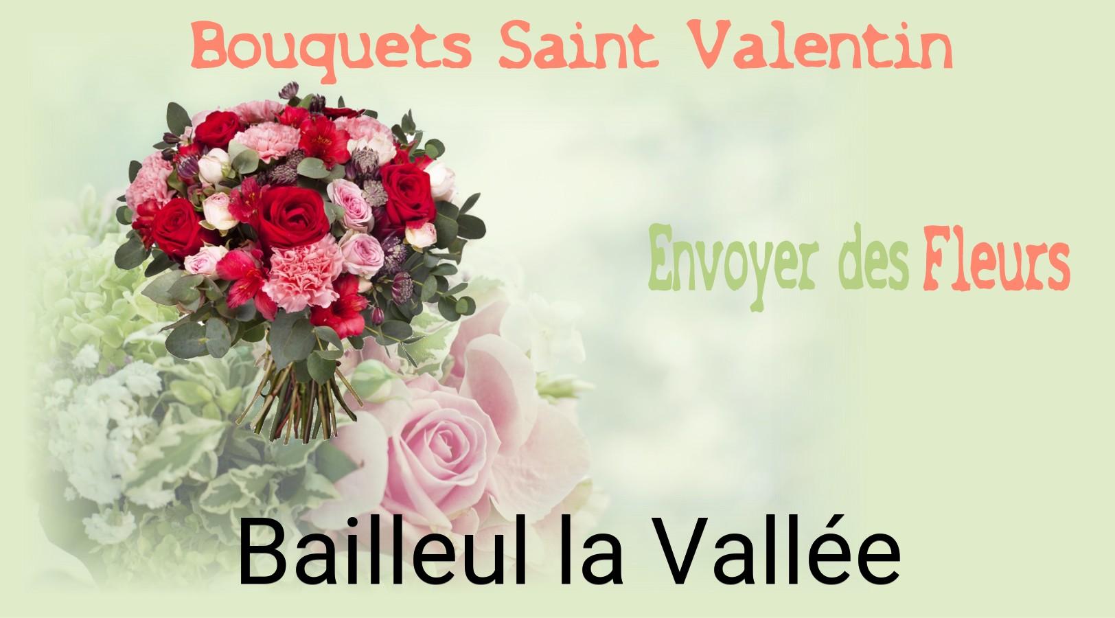 Roses de Saint-Valentin livrées à Bailleul-la-Vallée